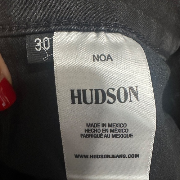 HUDSON NOA Jeans • Mid-Rise Straight Crop • Size 30/10 - Picture 9 of 11